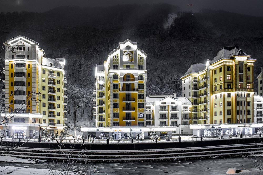 Зима в Красной Поляне