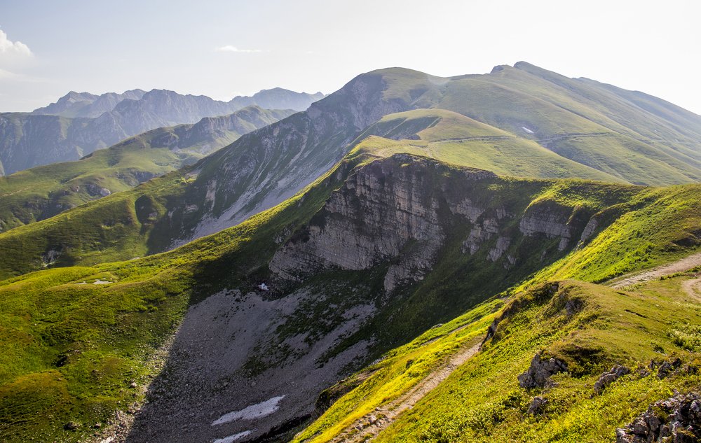 Кушонский Перевал, Пепельная Гора 2200 метров