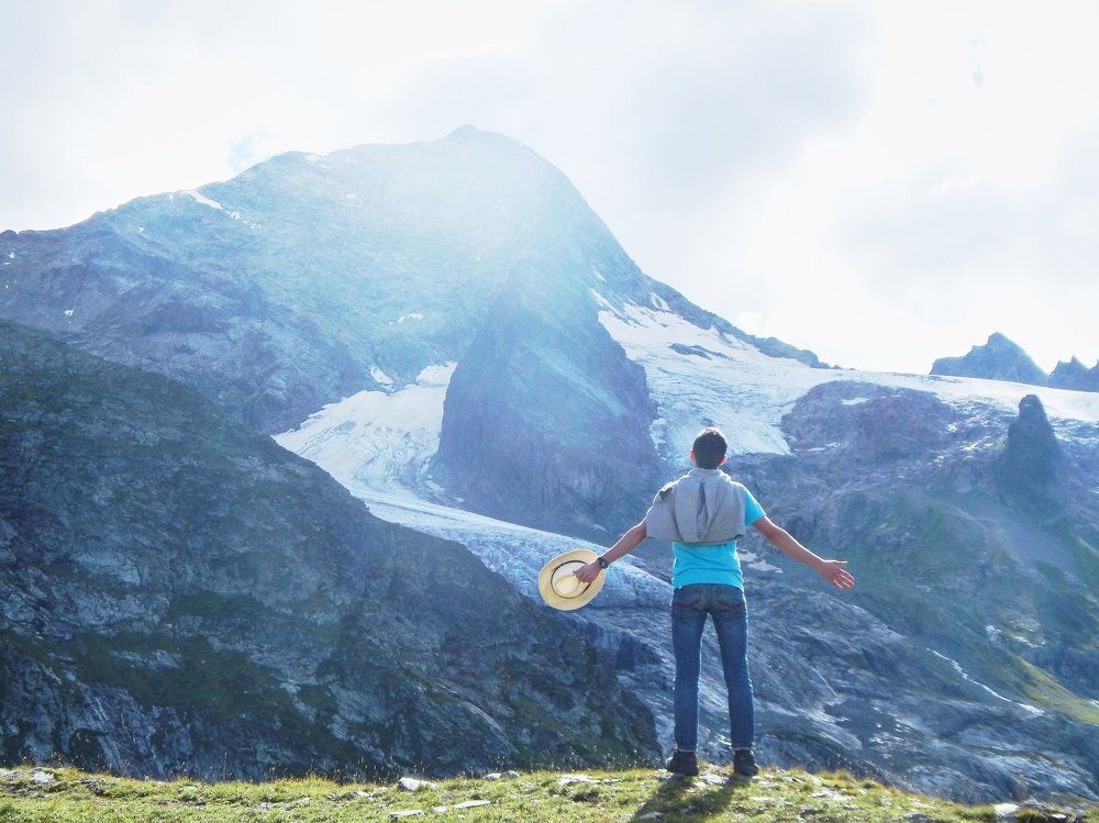 Пред величием гор
