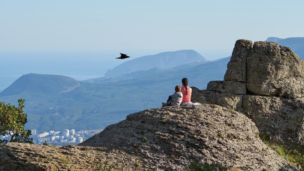 Диада и ворон