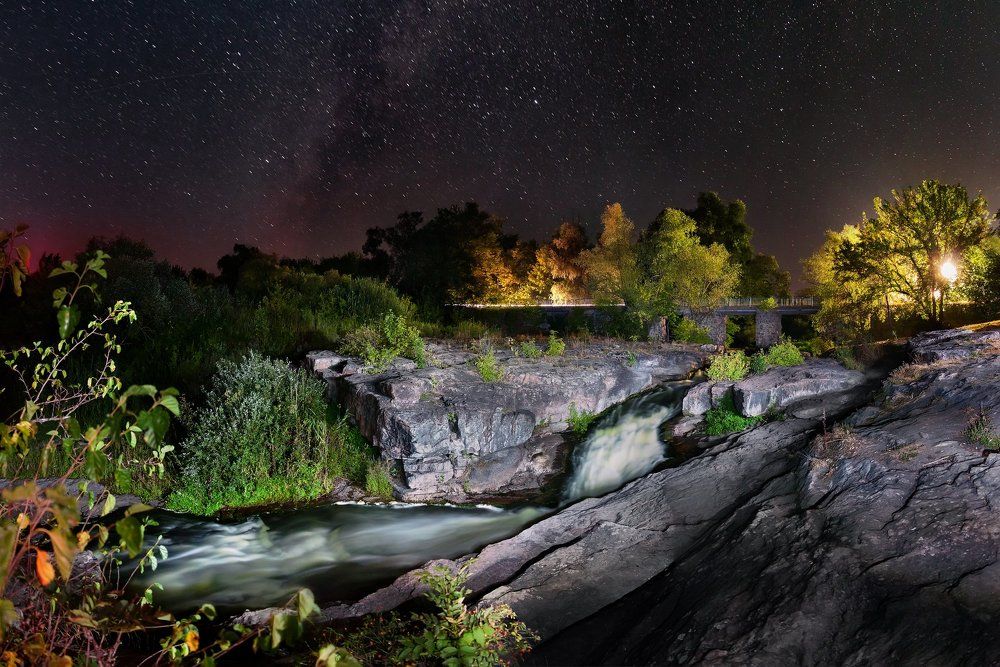 Букский каньон под покровом ночи