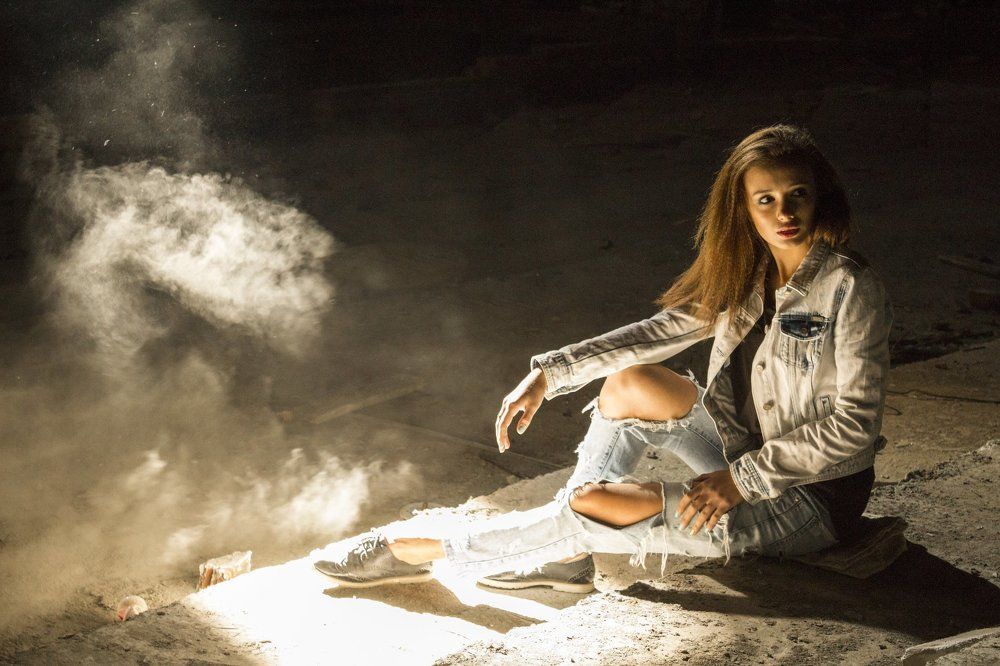 В лучах света