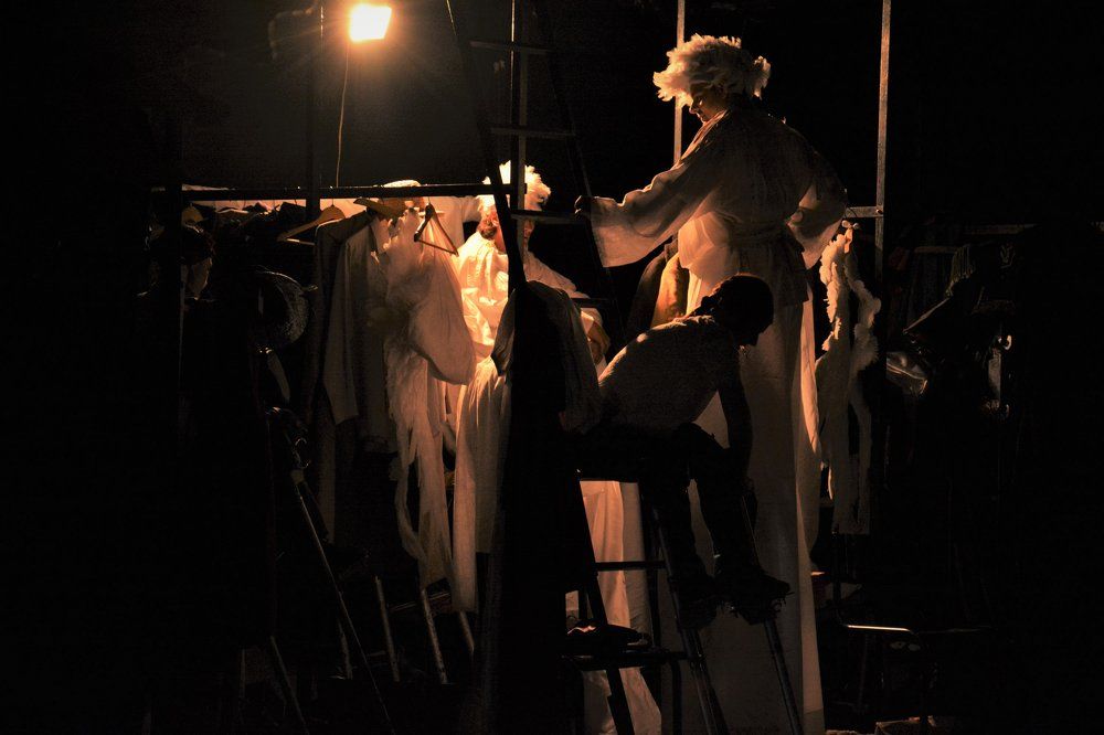 Театр, backstage (закулисье)