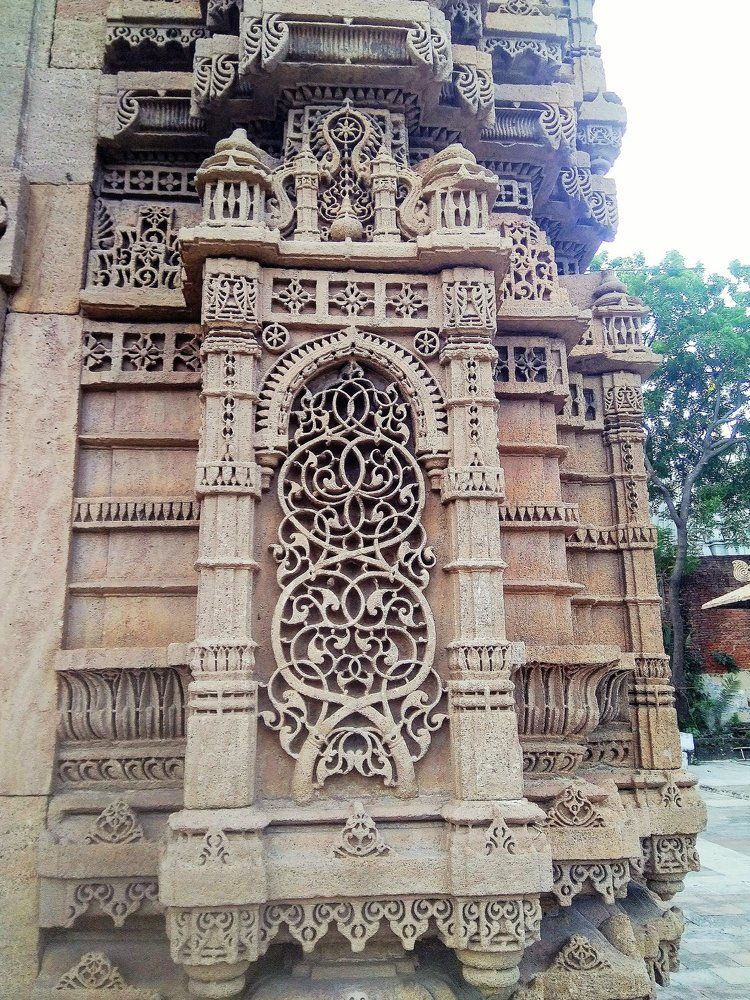 Stone carving
