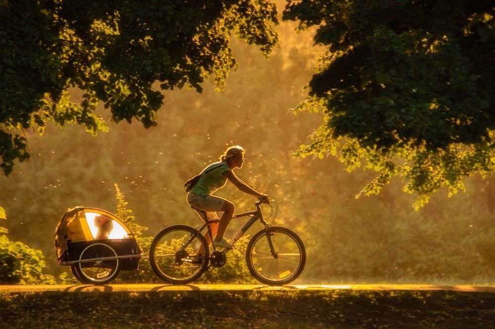 август. вечер