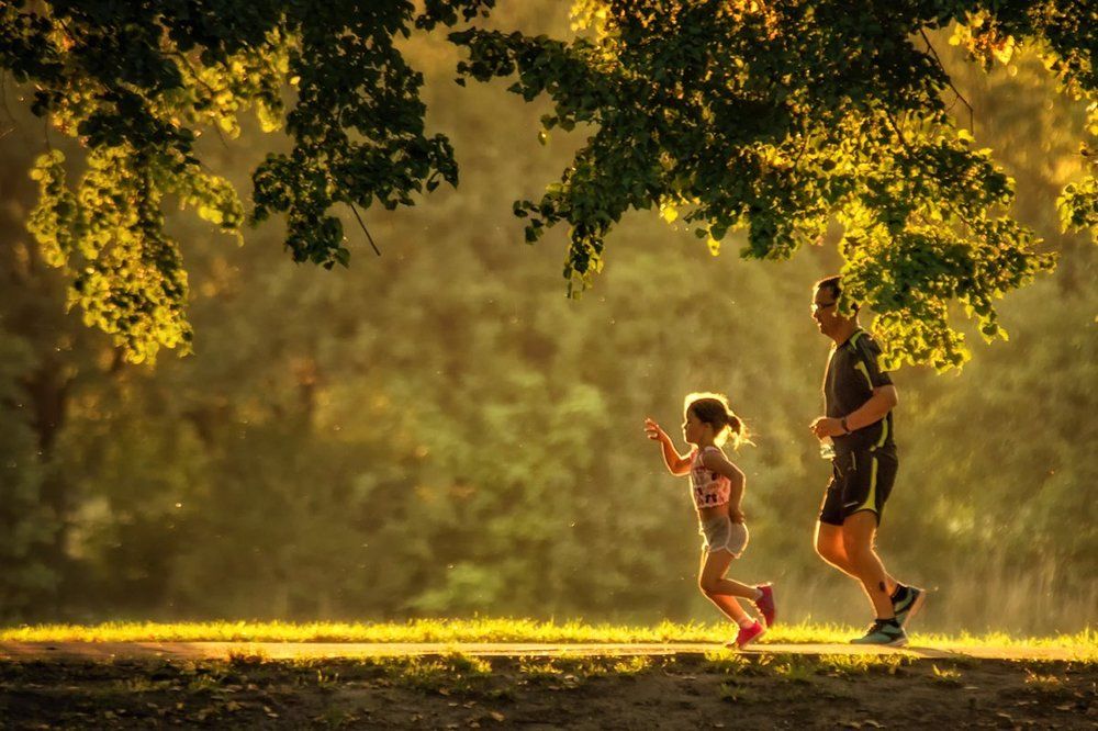 август. вечер