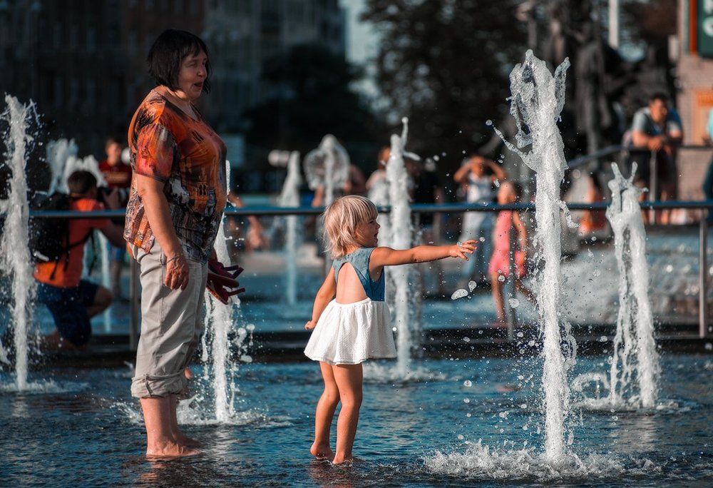 август. вечер