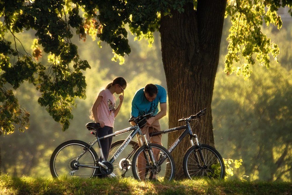 август. вечер