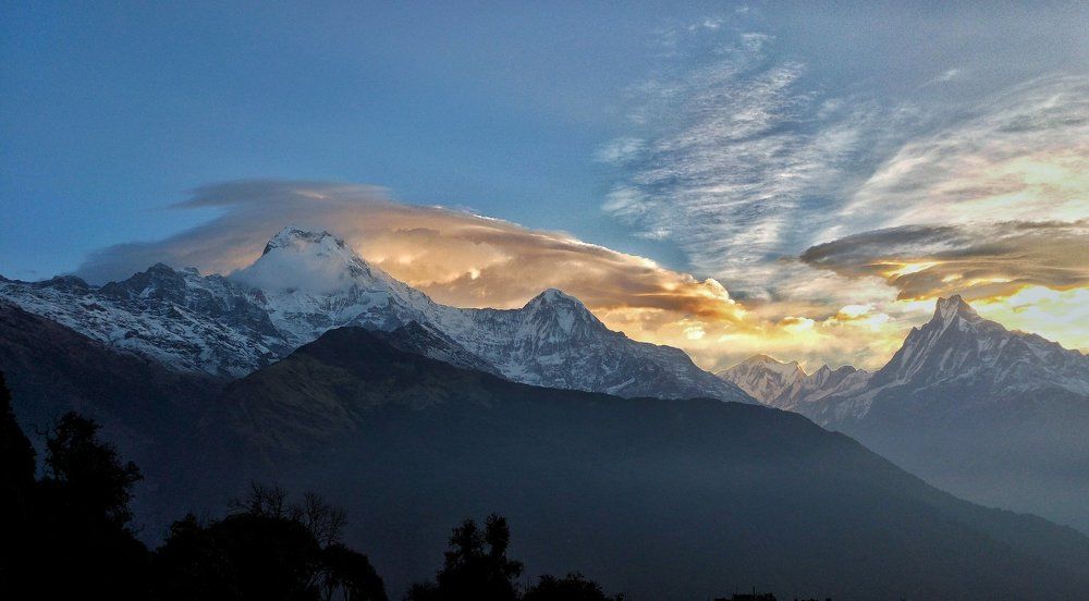 Golden Rays Annapurna South