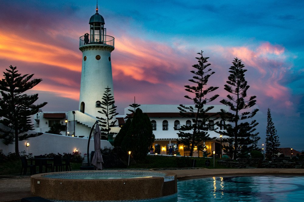 Lighthouse at Sunset