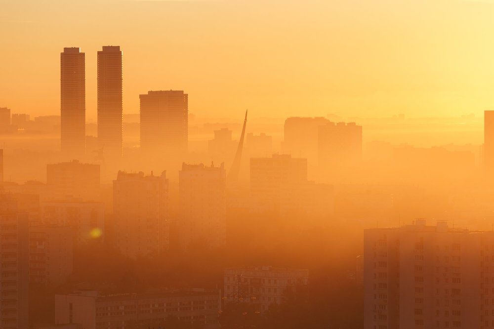 Раннее утро в Москве