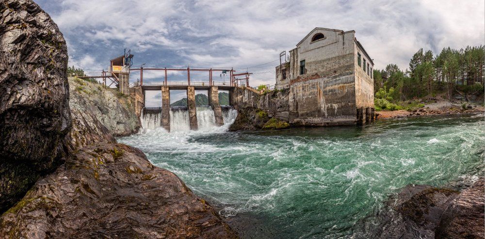 Алтай. Чемальская ГЭС