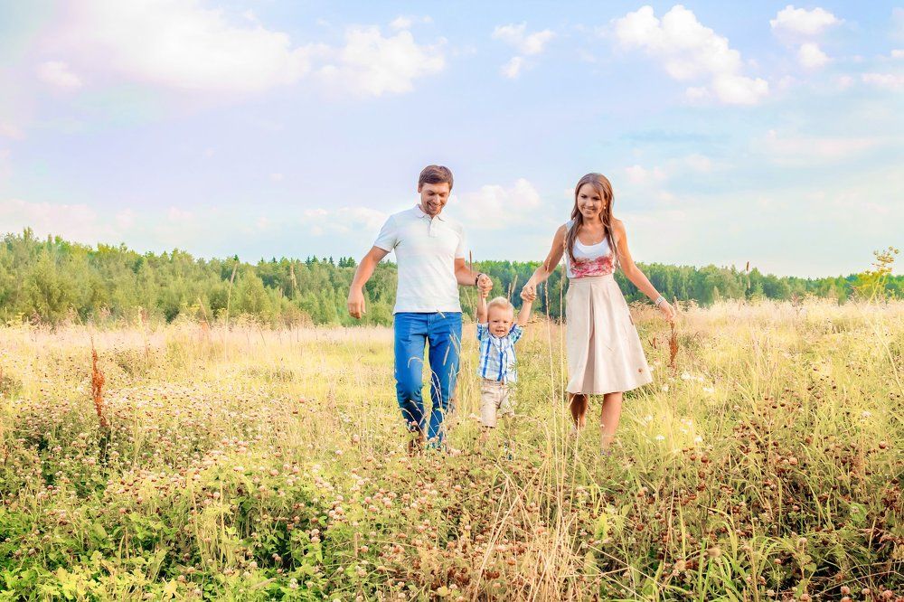 Семейная прогулка