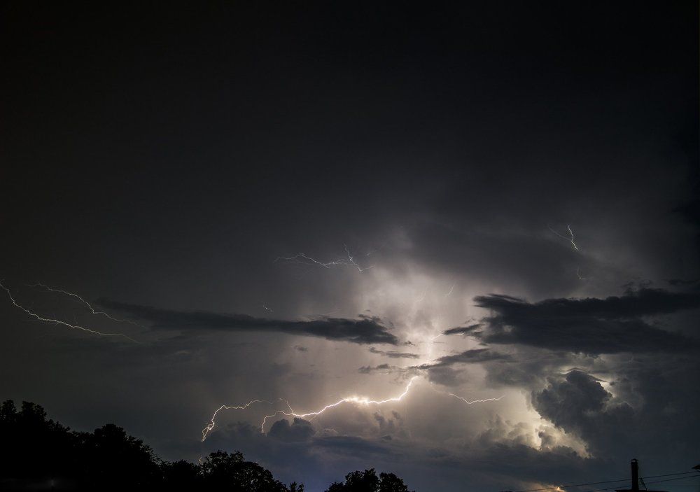 Грозовой фронт, сентябрь, Адлер