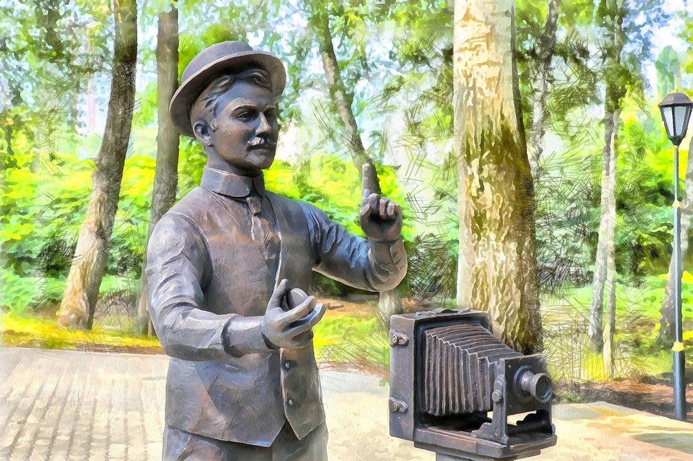 ...Не шевелимся!