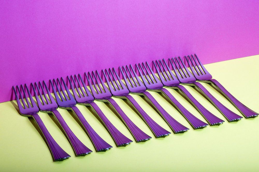 Очень простой натюрморт с вилками