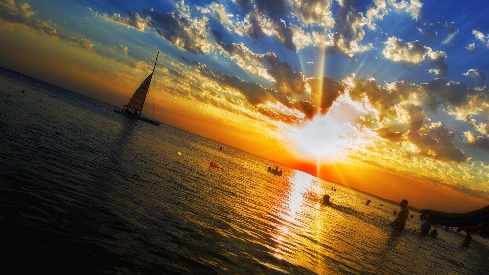 Неповторимый закат.