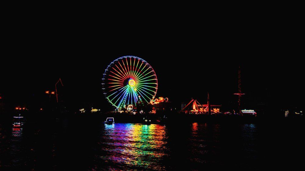 Вечерний калейдоскоп.