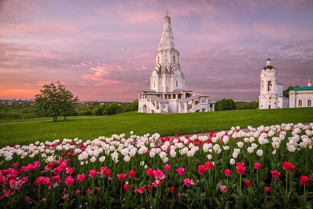 Коломенское на рассвете