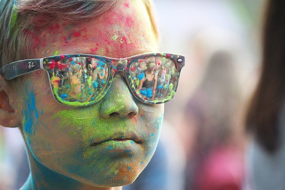 Отражение праздника