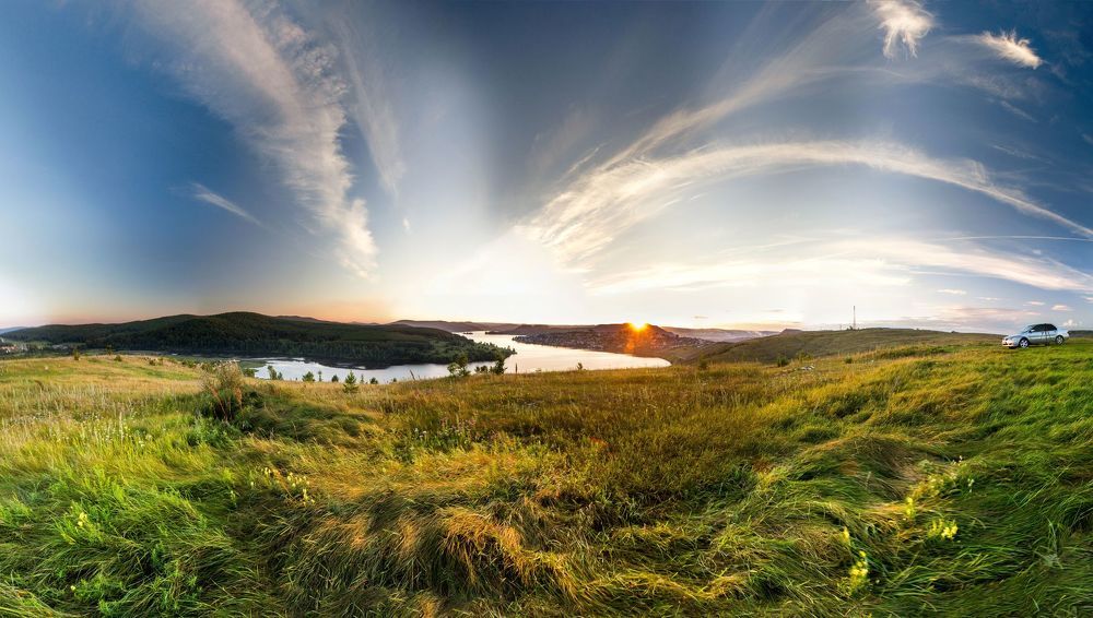 Перед закатом г. Сатка