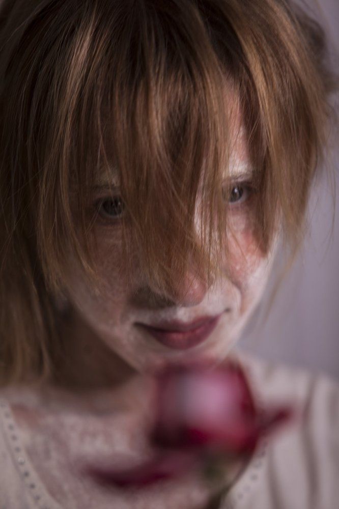 Женщина как цветок.