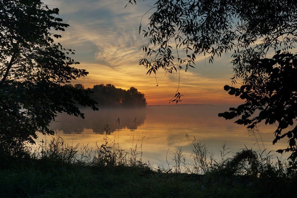 Лето. Кама. Утро.