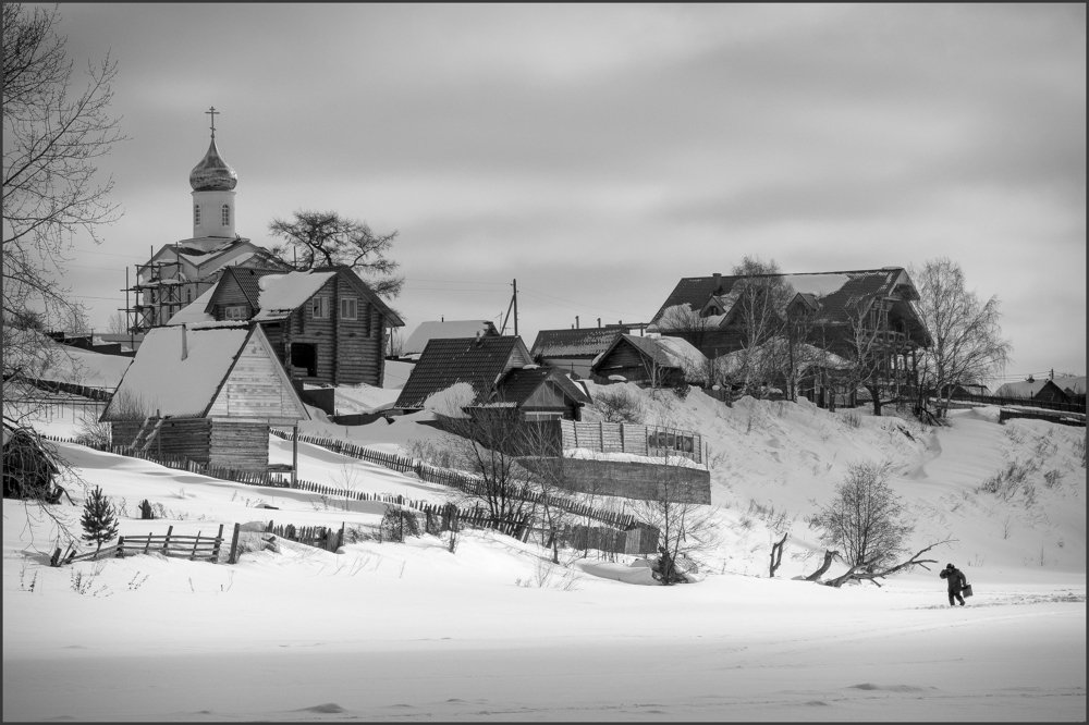 В поисках рыбы.