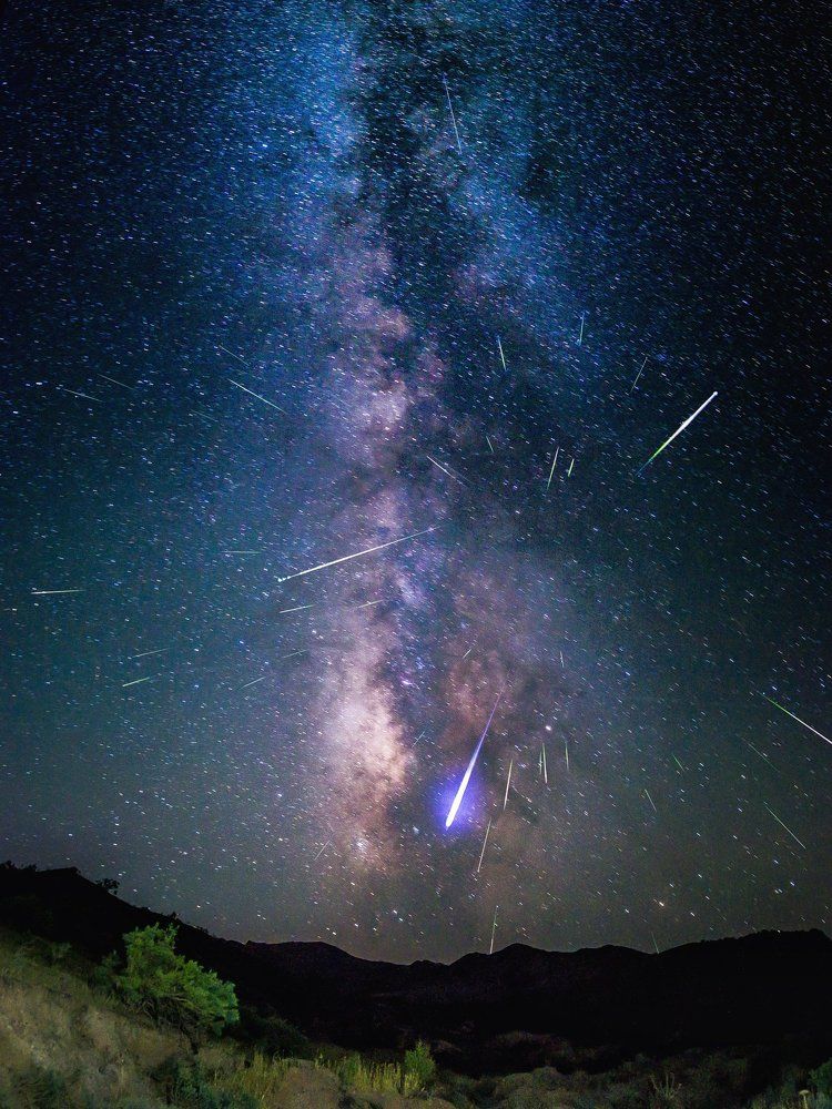 The Milky Way and the Falling Caramel