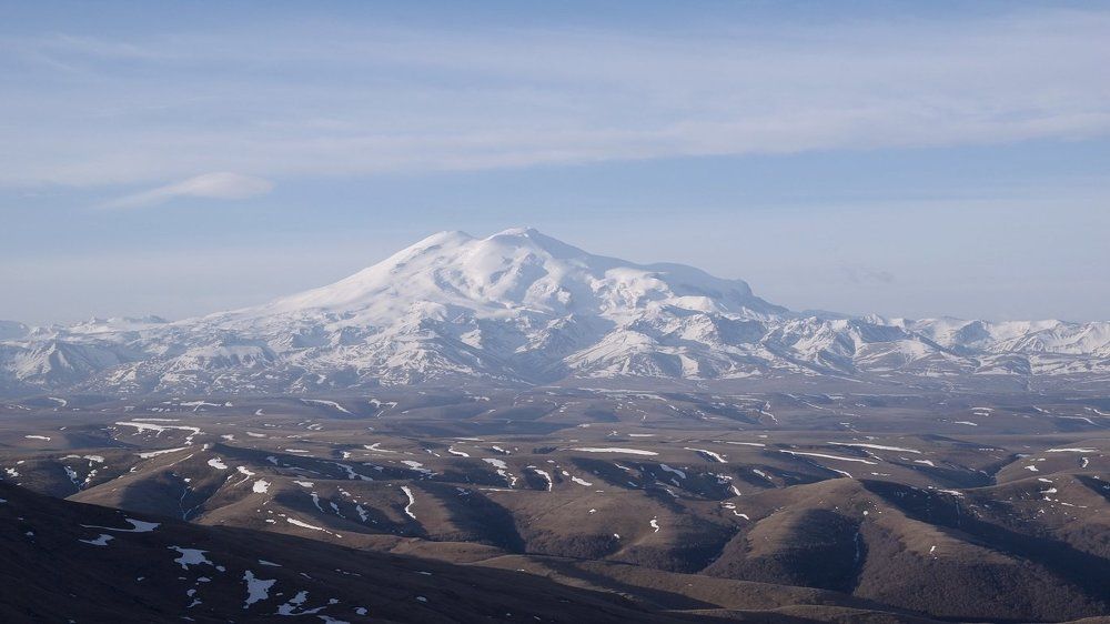 Эльбрус рассвет...