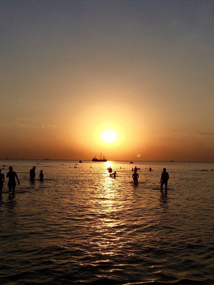 Закат на Чёрном море