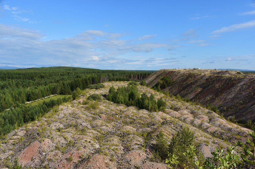 На отвалах!