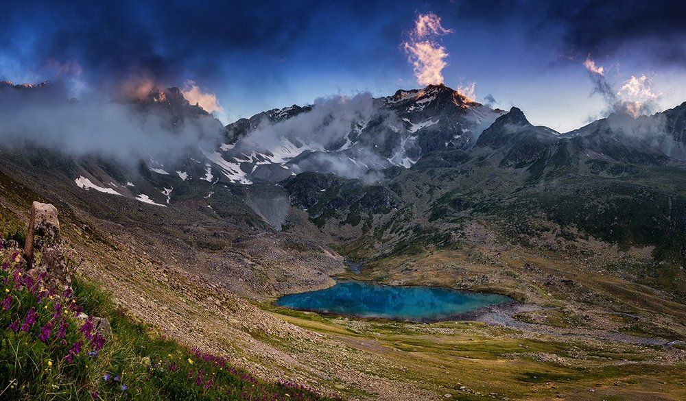 озеро «малая Марка» (2733м) кчр