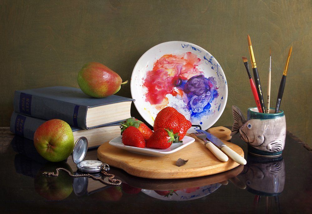 Спелый красный