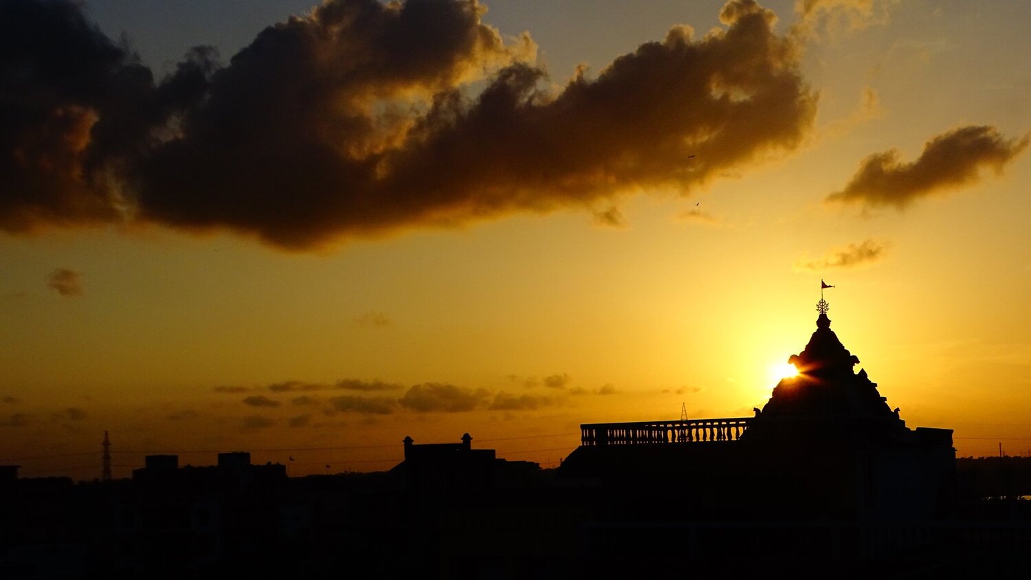 At the moment of Sunset