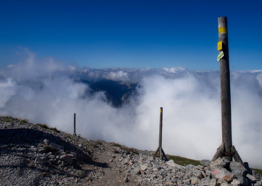 .. down from the Klosterwappen (Schneeberg, Austria) ..