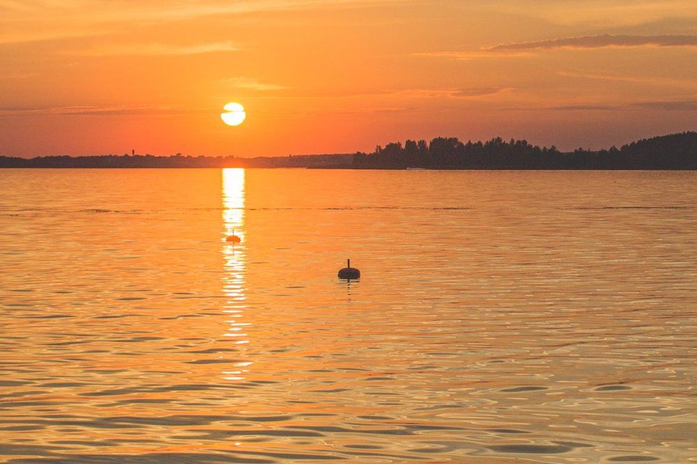 дорожка к буйку...