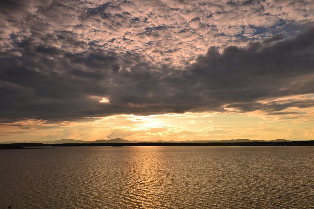 Закат на Урале