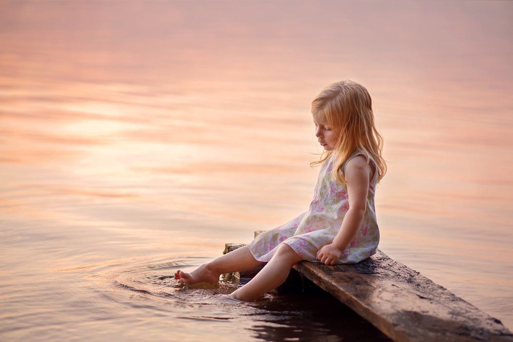 Озеро Селява. Закат.