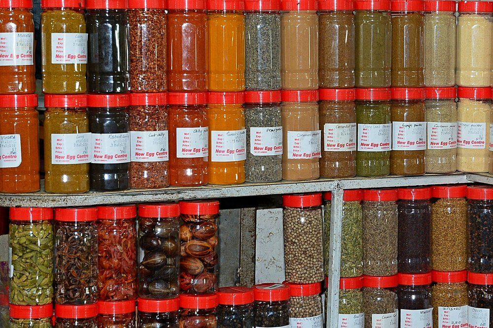 Пряности на рынке