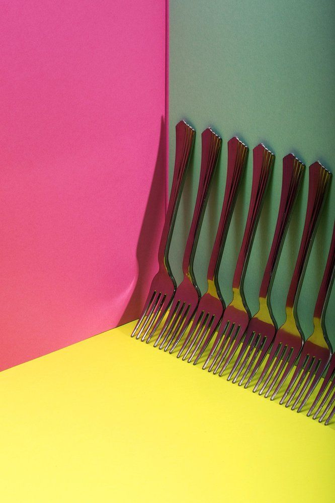 Очень простой натюрморт с вилками