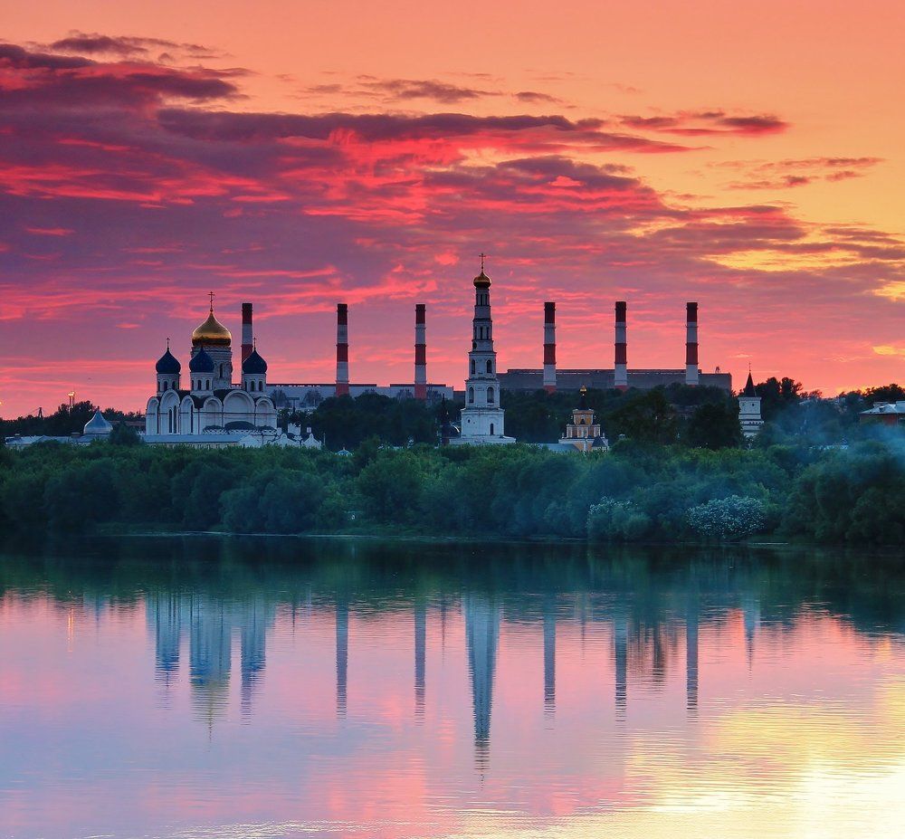 Закат в Угреше