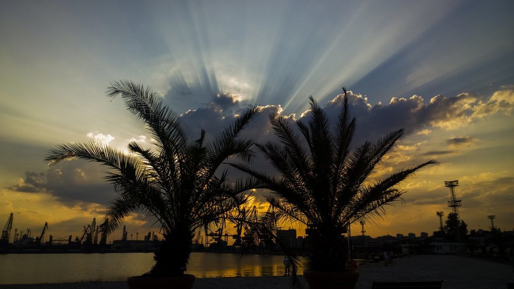 The last rays