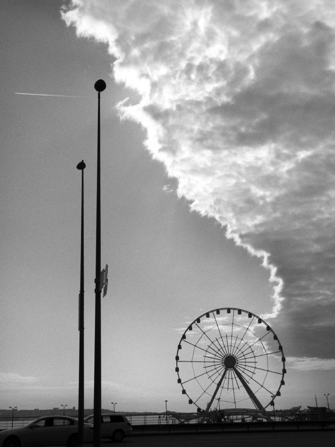 Clouds in the city