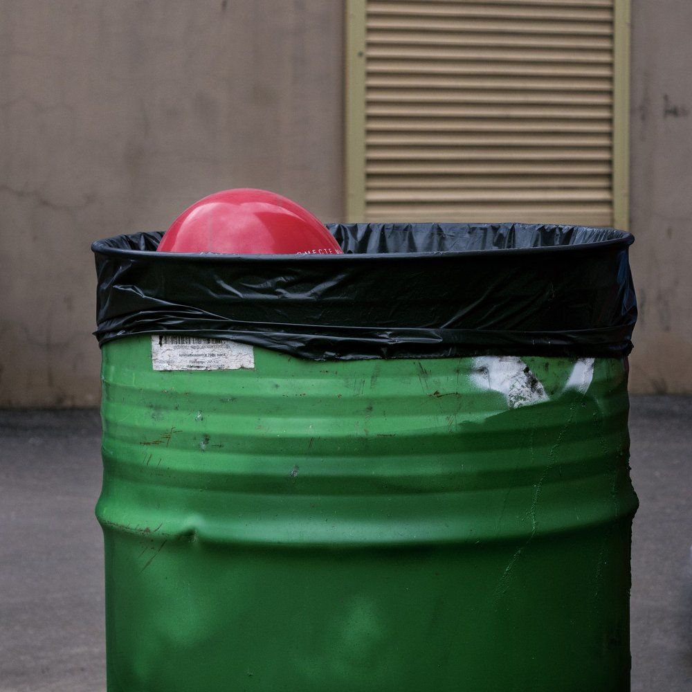Red in green