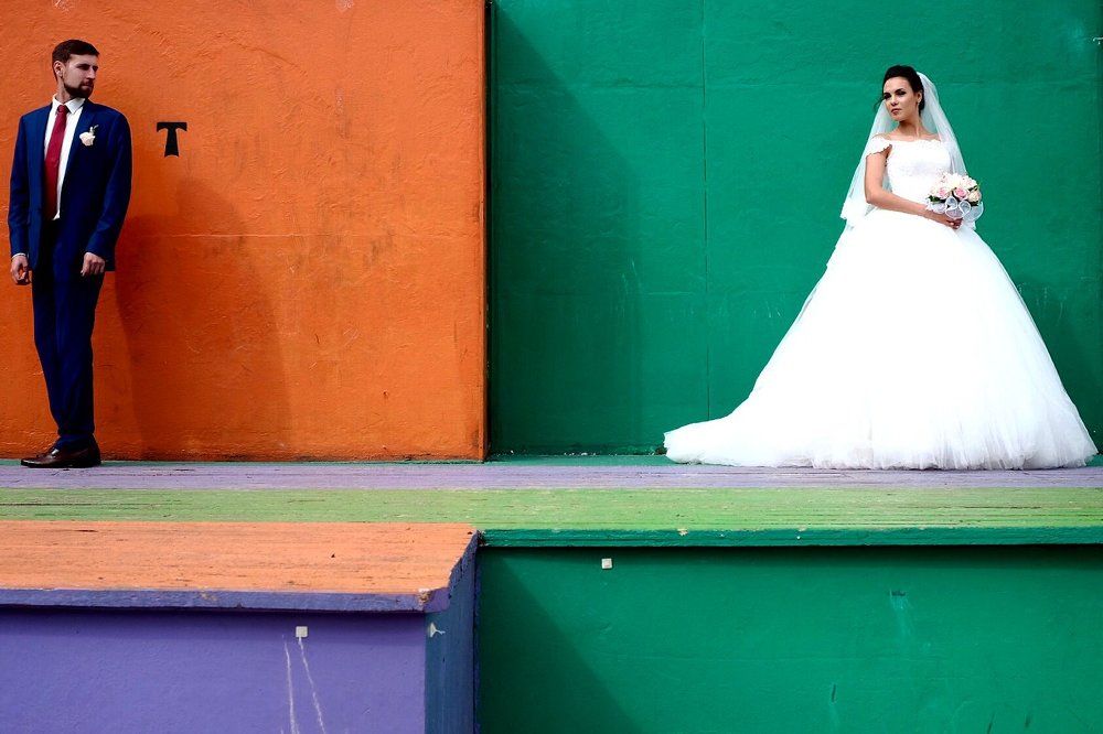 Цветная свадьба