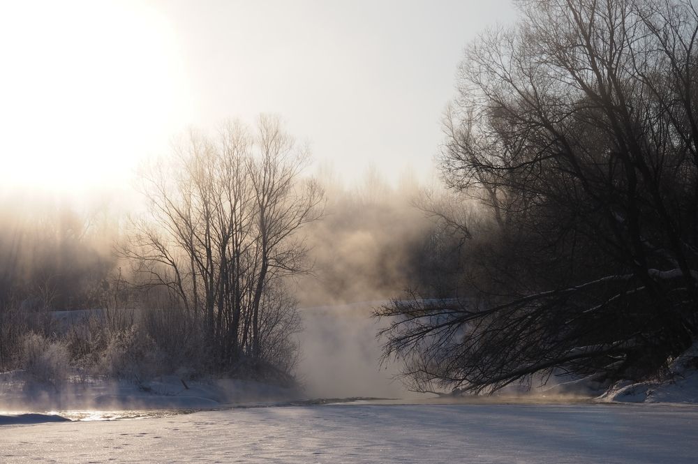 Февральское утро.