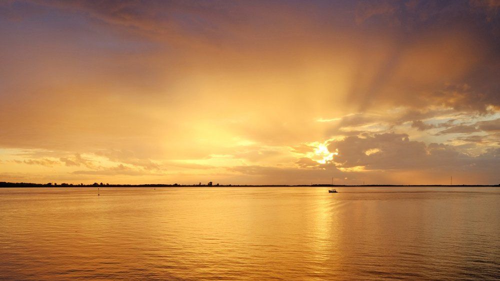 Золотой закат