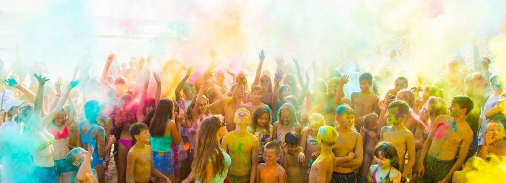 фестиваль красок