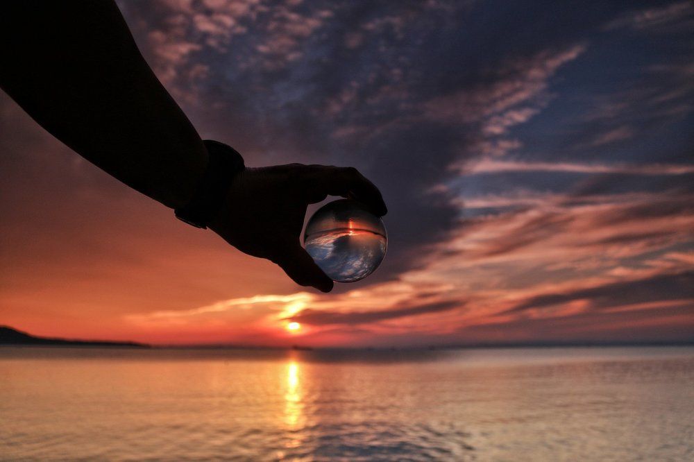 The world in one palm